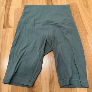 lululemon athletica Women's teal Bike Shorts